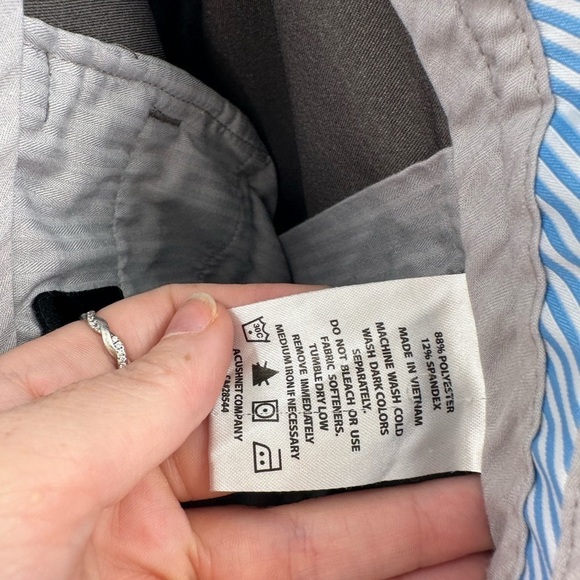 Foot Joy | FJ Men's Gray Athletic Golf Pants - Picture 8 of 8